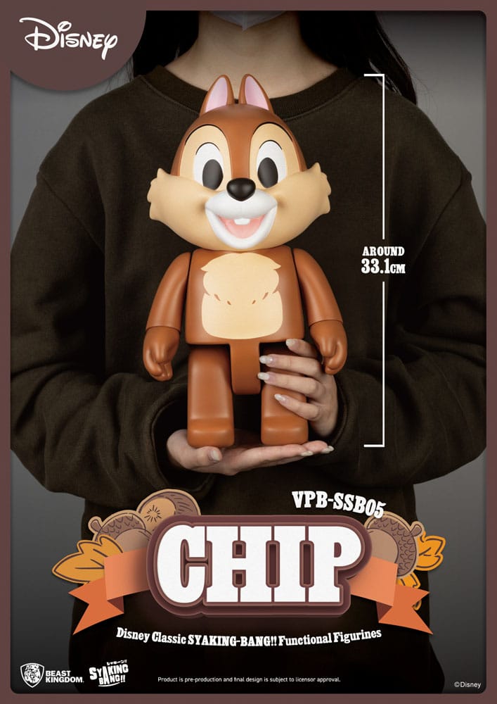 Disney: Classic Chip ’n’ Dale Syaking Bang PVC Figur Chip 33 cm Action figures