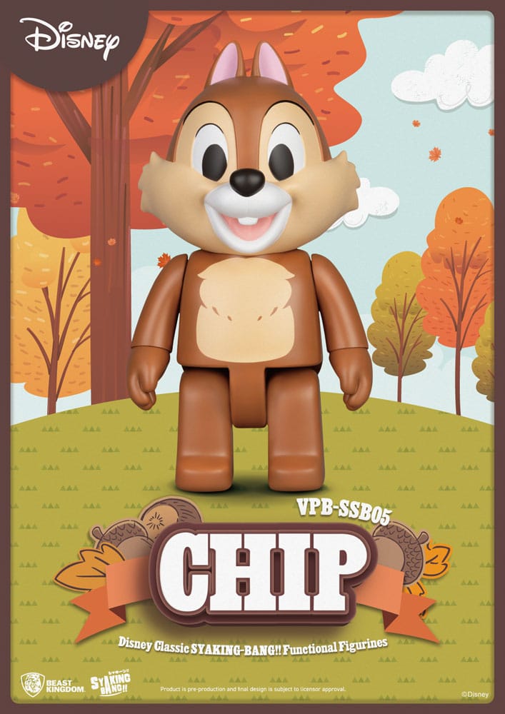 Disney: Classic Chip ’n’ Dale Syaking Bang PVC Figur Chip 33 cm Action figures