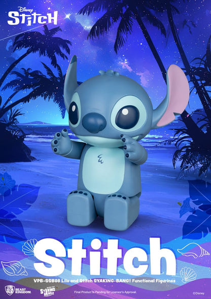 Lilo & Stitch Syaing Bang Vinyl Bank Stitch 30 cm
