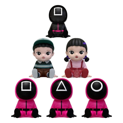 Squid Game Piggy Bank Blind Box Figures Series 11 cm Assortment (6) Banks