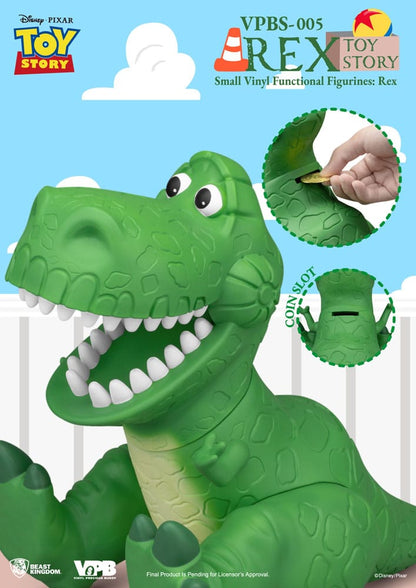 Toy Story Piggy Vinyl Bank Rex 25 cm