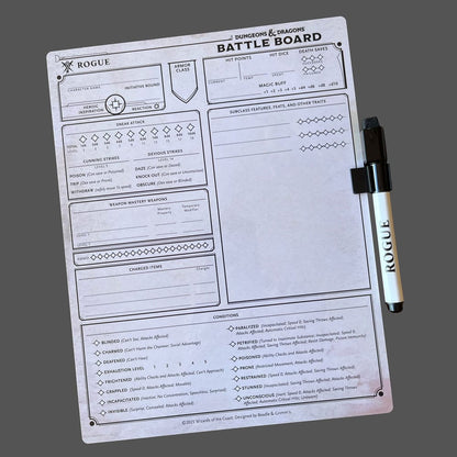 Dungeons & Dragons Battle Board Rogue