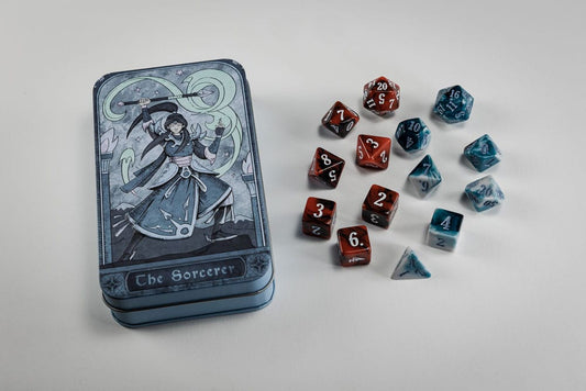 Character Class Classic RPG Dice Set Sorcerer (14) Dice