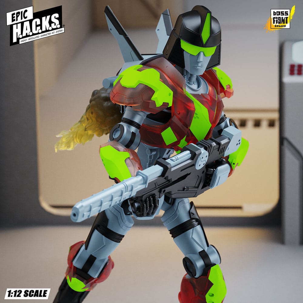 CGT Corp Epic H.A.C.K.S. Action Figure 1/12 Wave 1 CGT Combat Drone: Agile Battle Robot 18 cm