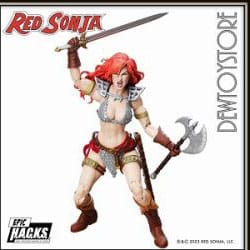 Red Sonja Epic H.A.C.K.S. Action Figure Red Sonja Action figures