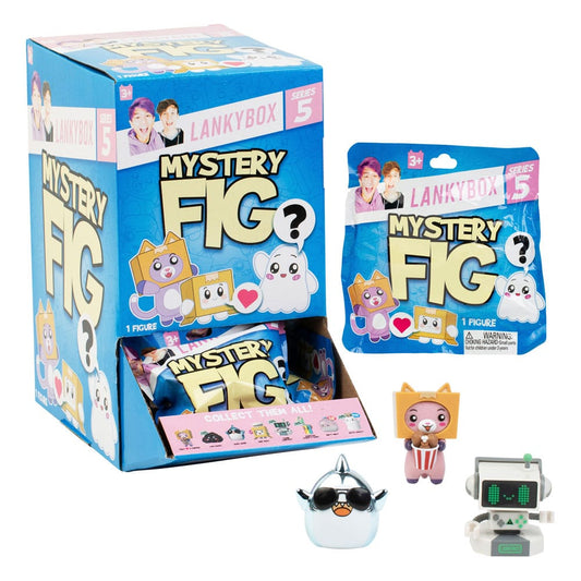 Lankybox Minifigures 6 cm Mystery Series 5 Display (24) Mini-figures