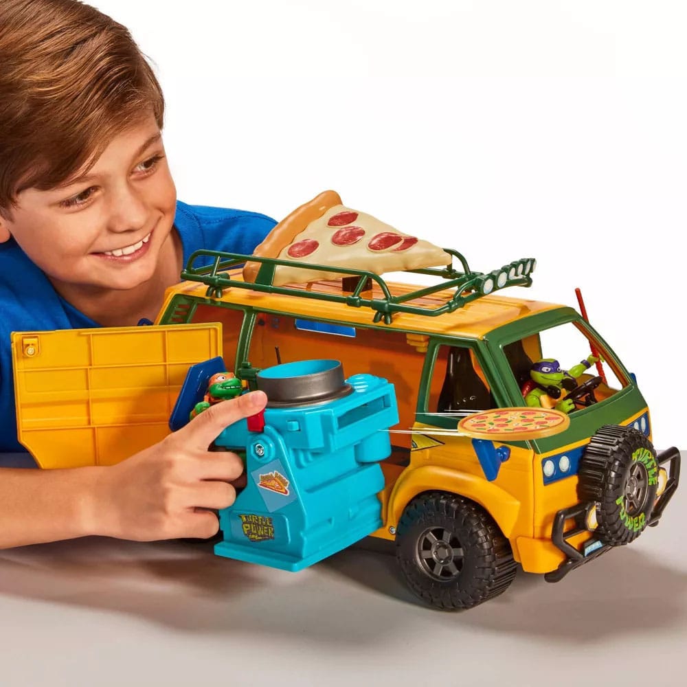 Teenage Mutant Ninja Turtles: Mutant Mayhem Vehicle Pizzafire Van 20 cm Action figures
