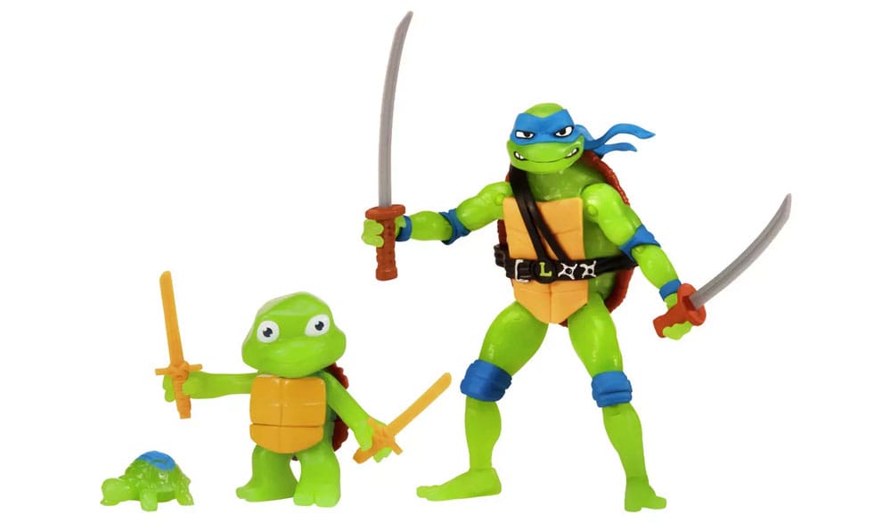 Teenage Mutant Ninja Turtles: Mutant Mayhem Action Figure 3-Pack Leonardo Evolution 10 cm Action figures