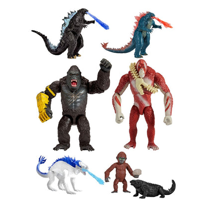 Godzilla x Kong The new Empire Action Figures Basic Figures 15 cm Assortment (8) Plushes