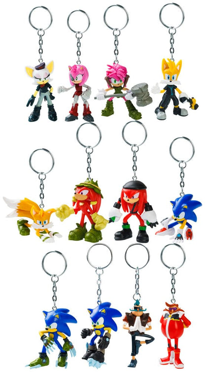 Sonic Prime Keychain 7 cm Display (12) Action figures