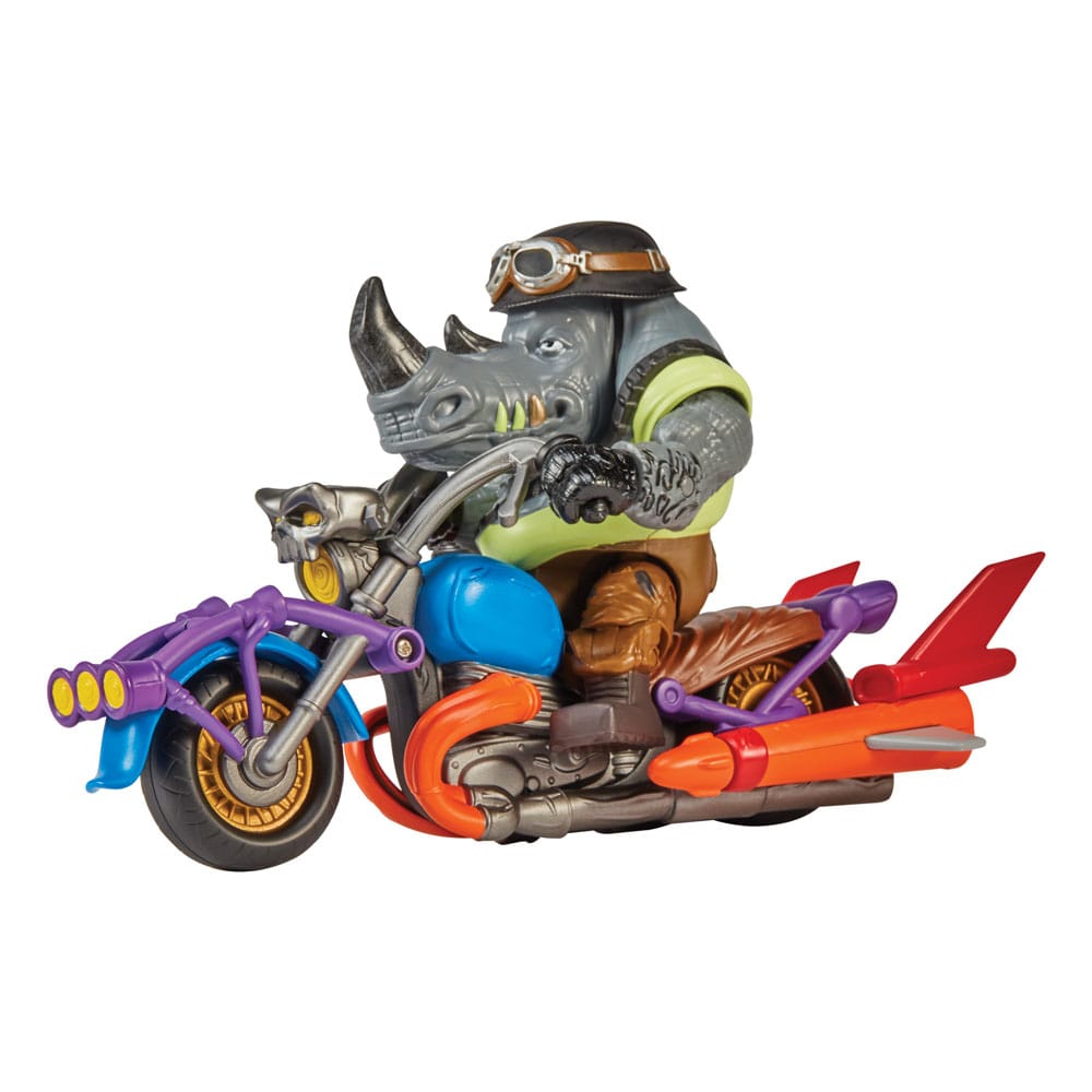 Teenage Mutant Ninja Turtles Action Figure Chopper mit Rocksteady Action figures