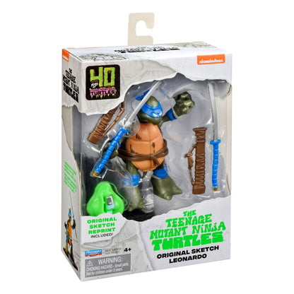 Teenage Mutant Ninja Turtles Action Figures 40th Anniversary 10 cm Assortment (8) Action figures