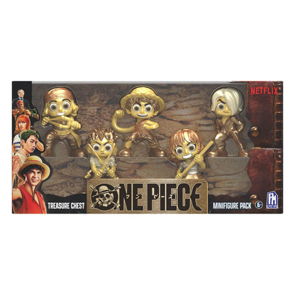 One Piece Mini figures Set Gold 6 cm Action figures