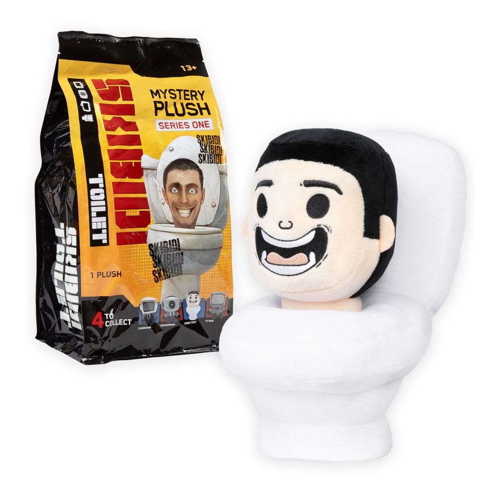 Skibidi Toilet Plush Mystery Blind Bag Display (2) Plushes
