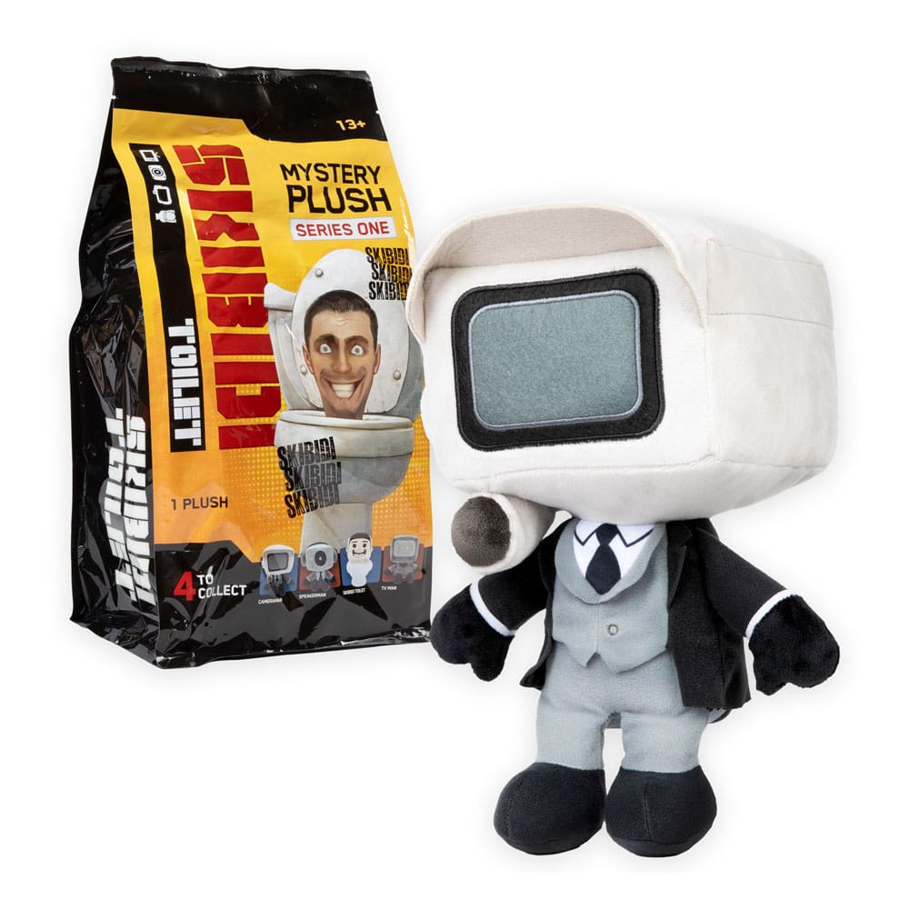 Skibidi Toilet Plush Mystery Blind Bag Display (2)
