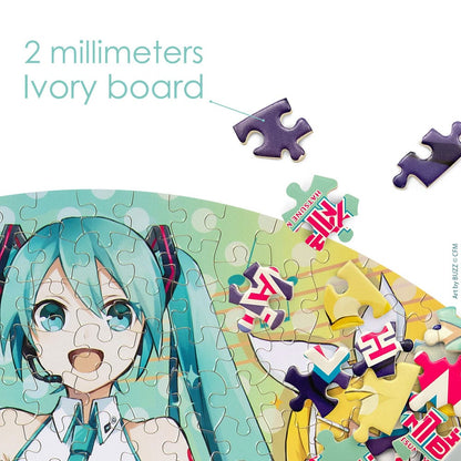 Hatsune Miku Jigsaw Puzzle Round 500 pieces Puzzles