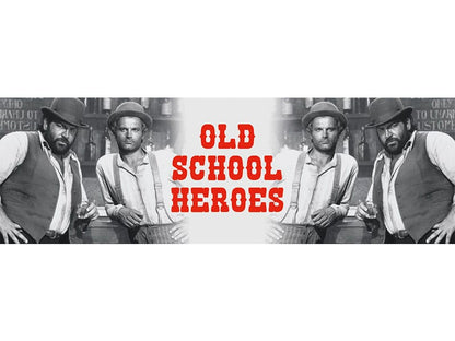 Bud Spencer & Terence Hill Enamel Mug Old School Heroes