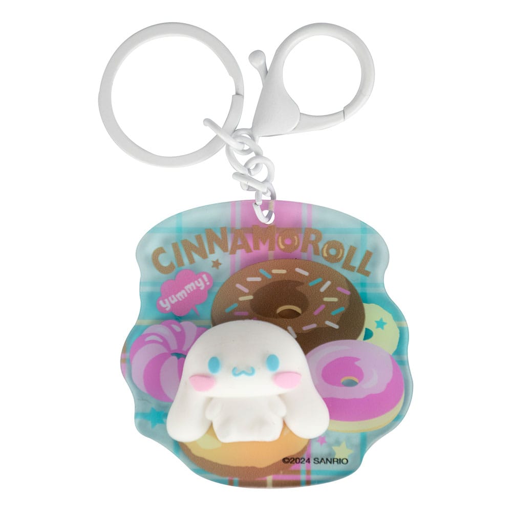 Sanrio 3D Acrylic Keychain Cinnamoroll
