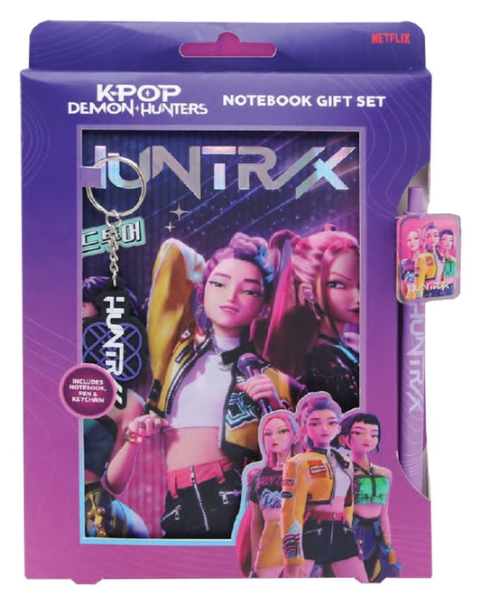 KPop Demon Hunters Notebook Gift Set Huntr/x