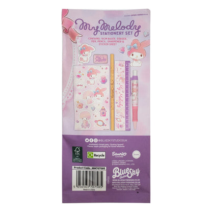 Sanrio Stationery Set 6-Pack My Melody