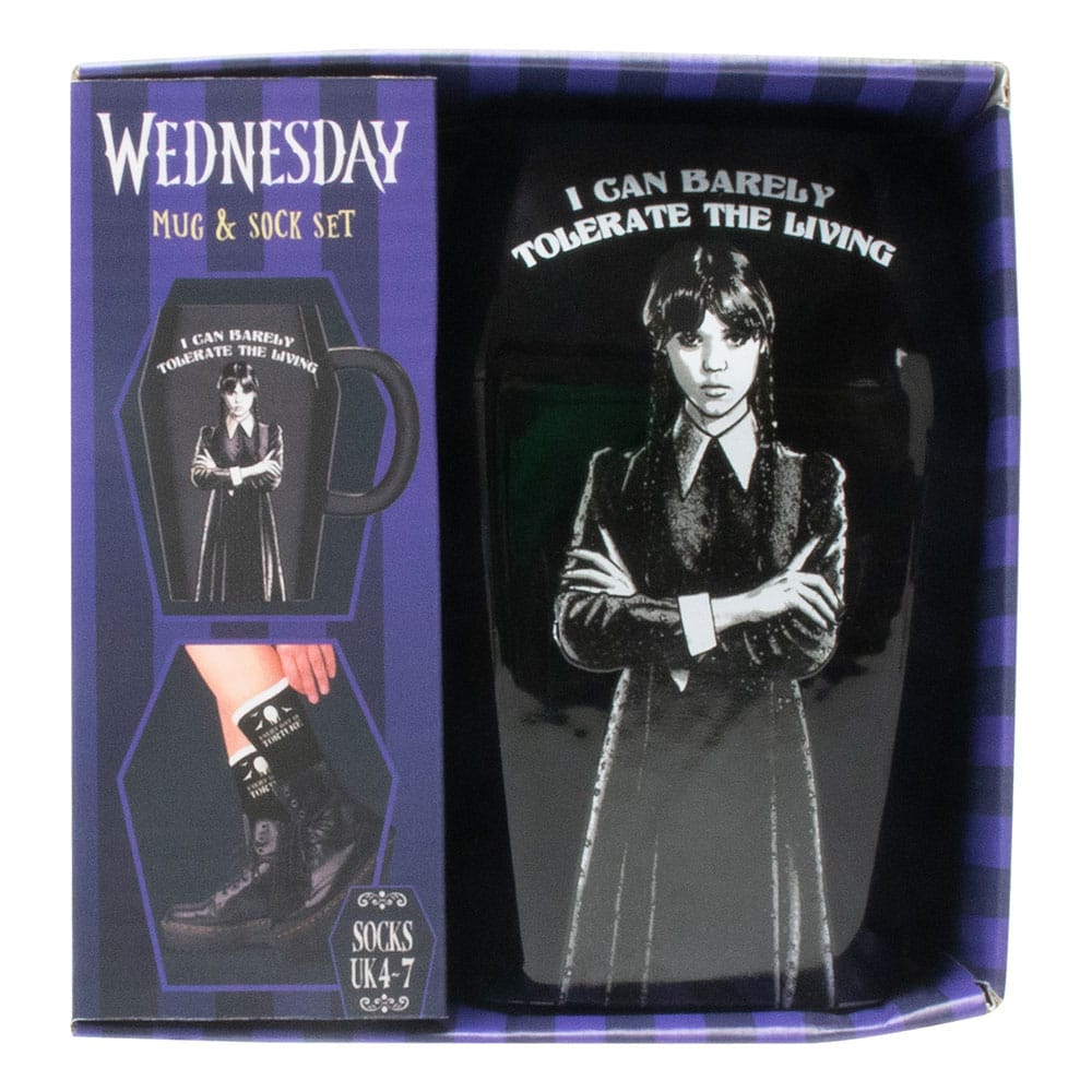 Wednesday Mug & Socks Set Cups & Mugs