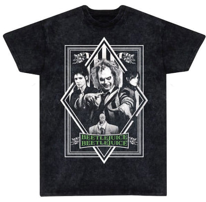 Beetlejuice 2 T-Shirt Poster Snow Wash Size M T-shirts