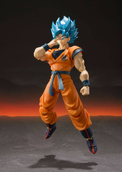 Dragon Ball Super Broly S.H. Figuarts Action Figure Super Saiyan God Super Saiyan Goku Super 14 cm Action figures