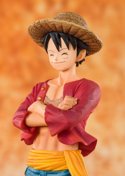 One Piece FiguartsZERO PVC Statue Straw Hat Luffy 14 cm Statues