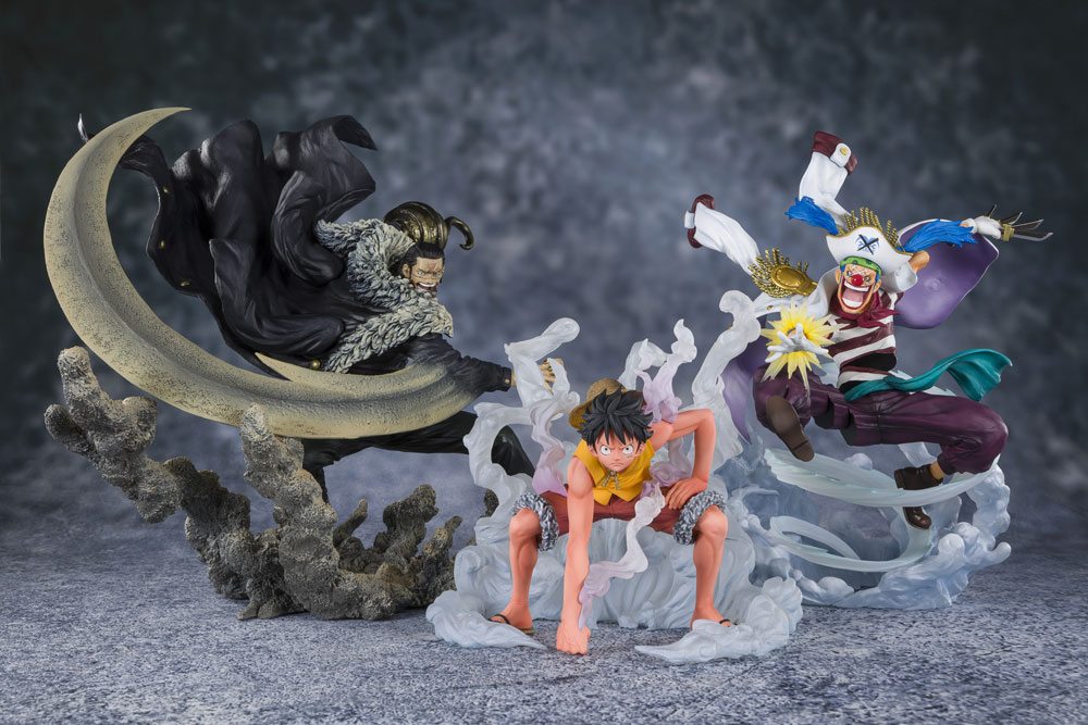 One Piece FiguartsZERO PVC Statue Monkey D. Luffy Summit Battle Reissue 12 cm Statues