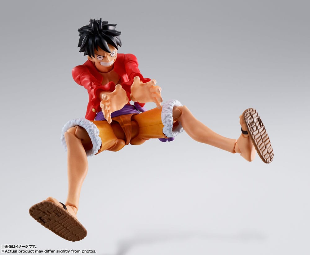 One Piece S.H. Figuarts Action Figure Monkey D. Luffy (The Raid on Onigashima) 14 cm Action figures