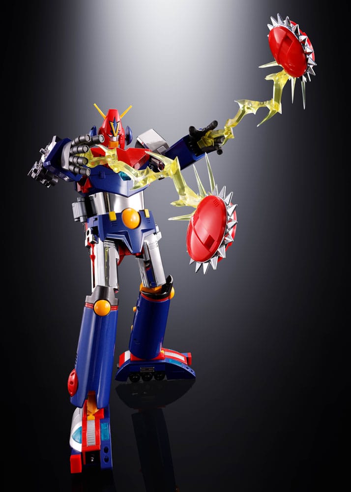 Super Electromagnetic Machine Voltes V Soul of Chogokin Diecast Action Figure GX50-SP Com-Battler V Chogokin 50th