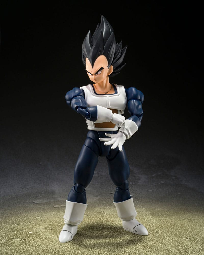 Dragon Ball S.H. Figuarts Action Figure Vegeta Old Battle Clothes 14 cm Action figures