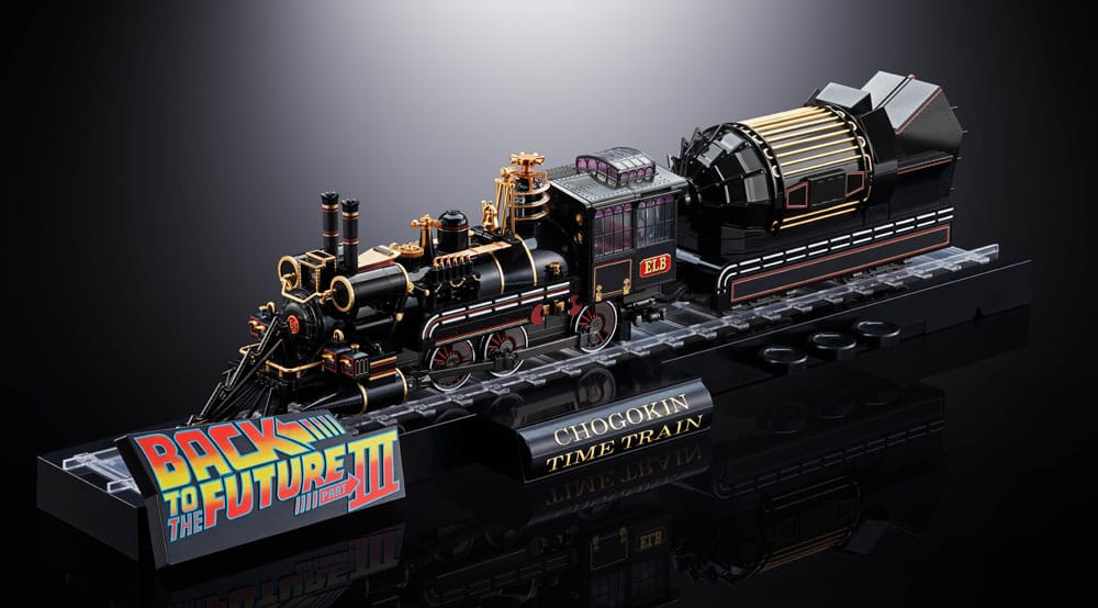 Back To The Future Chogokin Action Figure Time Train 52 cm