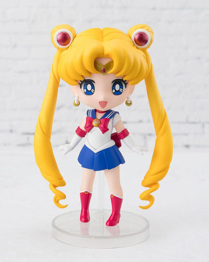 Pretty Guardian Sailor Moon R Figuarts mini Action Figure Sailor Moon Crystal Star Compact Edition 9 cm Action figures