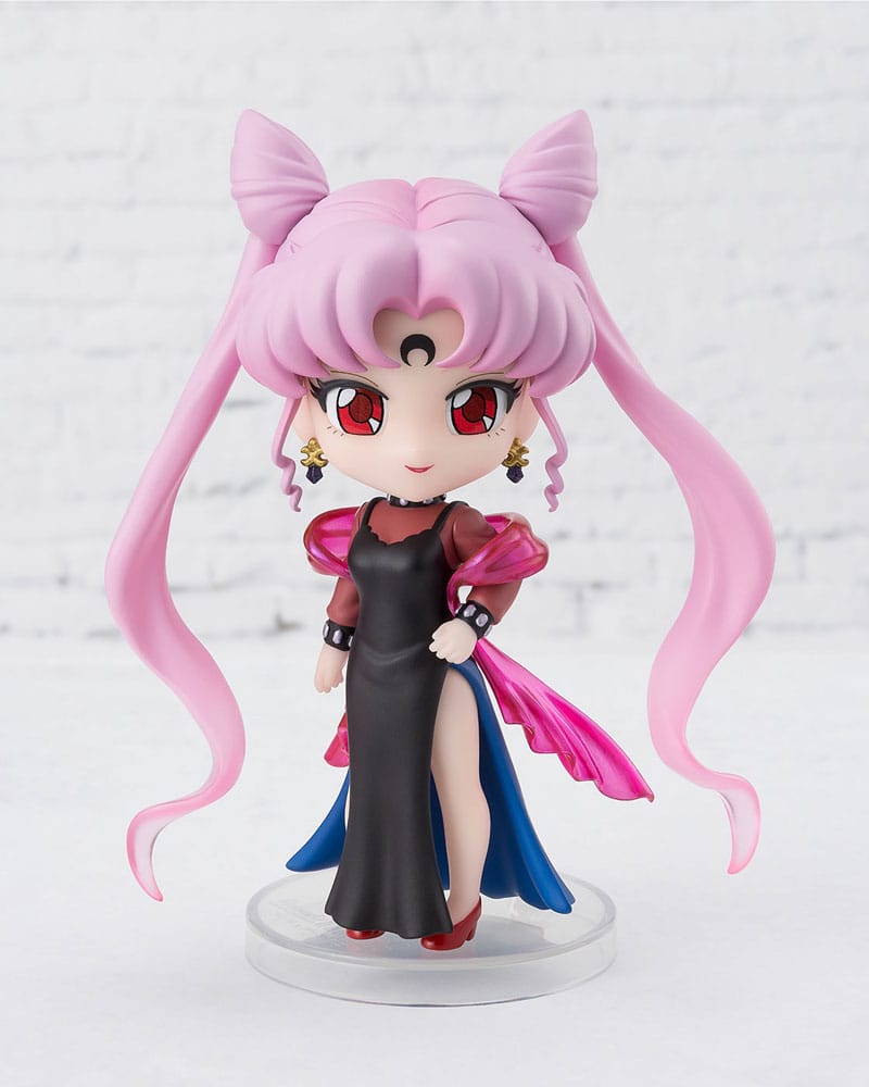 Pretty Guardian Sailor Moon R Figuarts mini Action Figure Black Lady 9 cm
