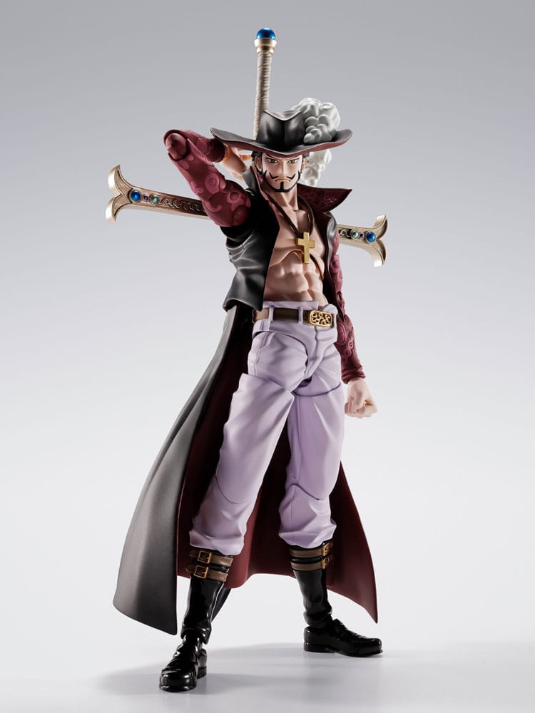 One Piece S.H.Figuarts Action Figure Dracule Mihawk Hawkeye 17 cm Action figures