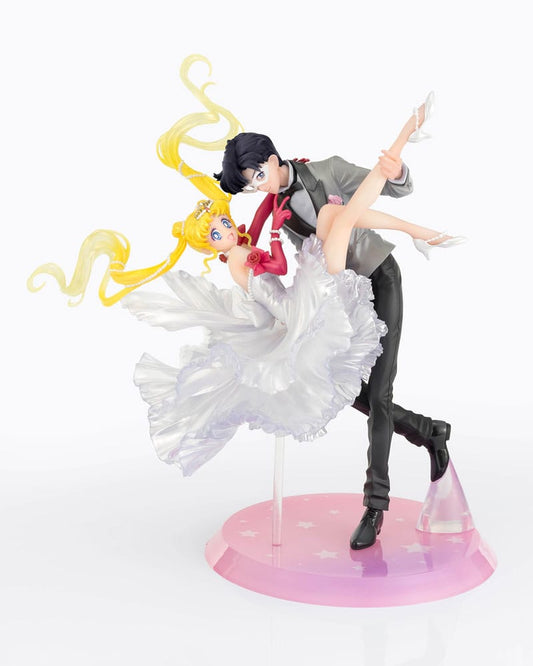 Sailor Moon FiguartsZERO Chouette PVC Statue Usagi & Tuxedo Mask Moonlight Glow Edition 24 cm Statues