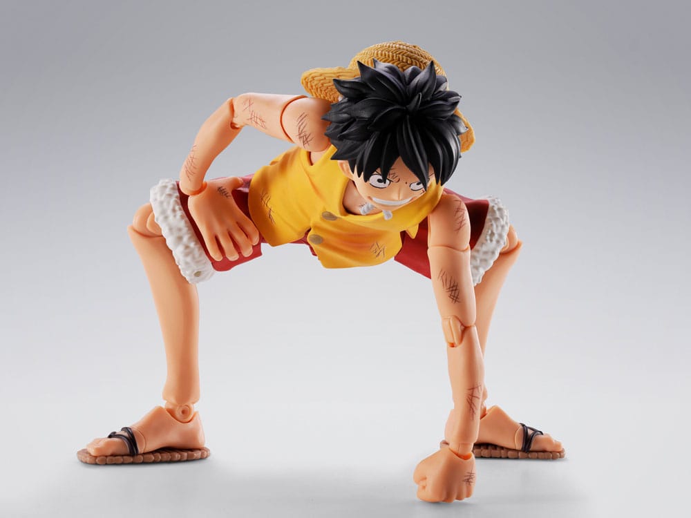 One Piece S.H.Figuarts Action Figure Monkey D. Luffy Marineford 15 cm