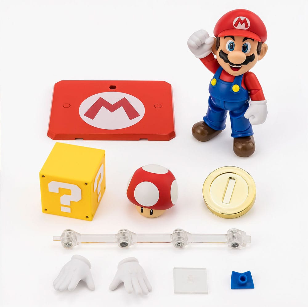 Super Mario S.H. Figuarts Action Figure Super Mario 10 cm Action figures