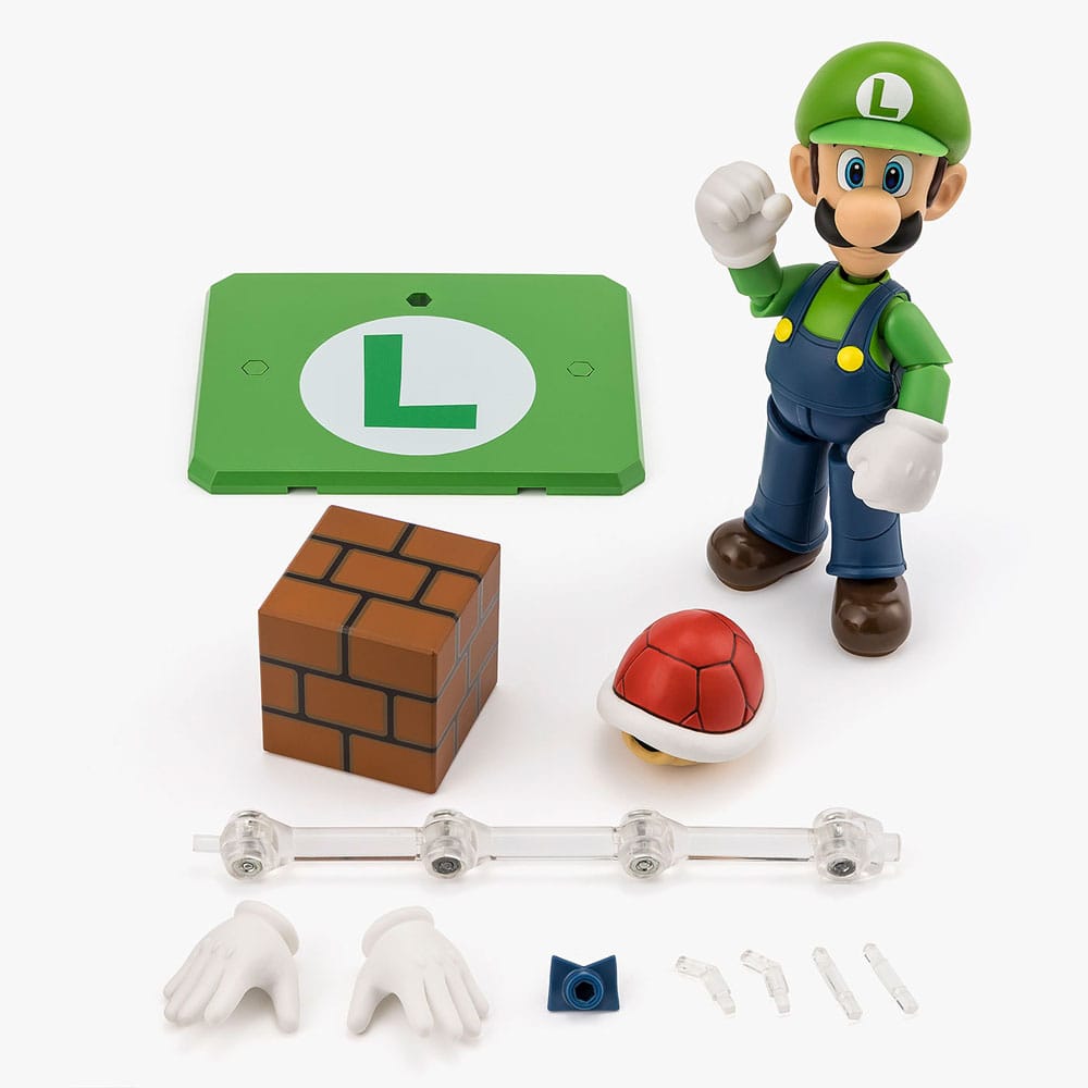 Super Mario S.H. Figuarts Action Figure Luigi 11 cm Action figures