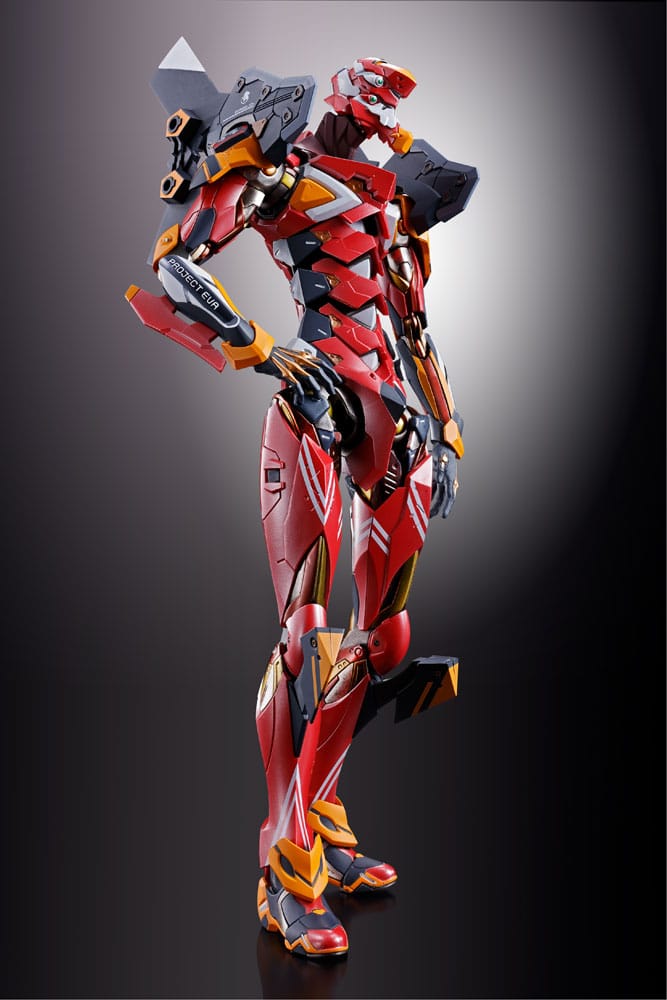 Neon Genesis Evangelion Metal Build Action Figure Eva Production Model-02 30th with the Spear of Cassius 22 cm Action