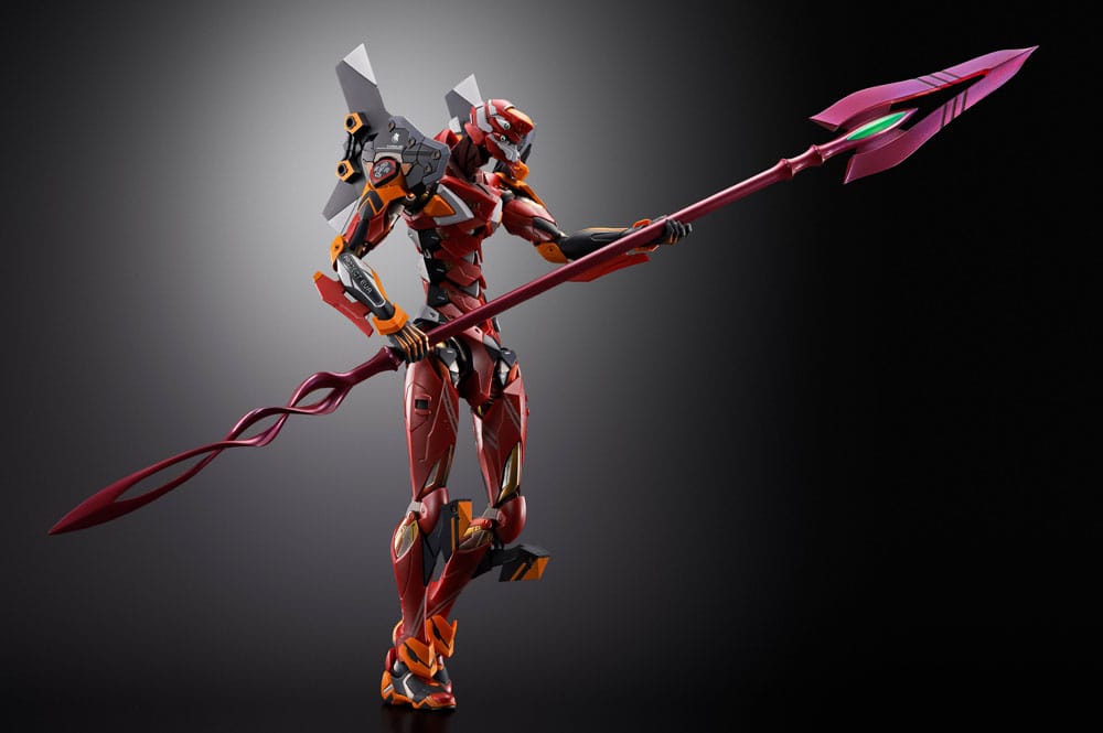 Neon Genesis Evangelion Metal Build Action Figure Eva Production Model-02 30th with the Spear of Cassius 22 cm Action
