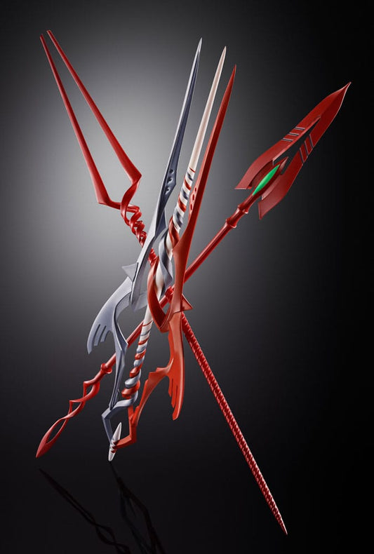 Neon Genesis Evangelion Metal Build Accessory Set 3 Spears Set for Eva 30th with the Spear Another Color Action figures