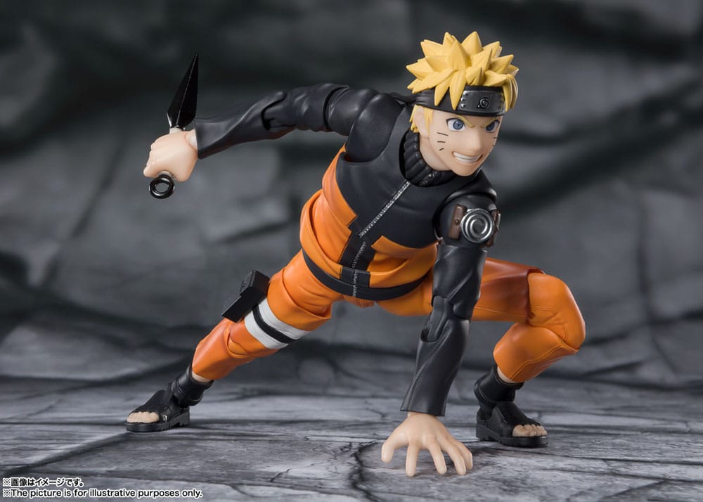 Naruto S.H.Figuarts Action Figure Naruto Uzomaki The Jinchuriki entrusted with Hope 15 cm