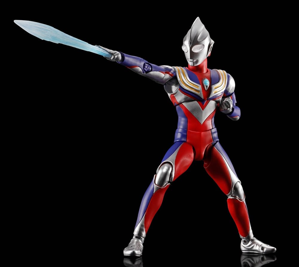 Ultraman Series S.H.Figuarts Shinkocchou Seihou Action Figure Ultraman Tiga Multi Type 30th Anniversary Edition 15 cm