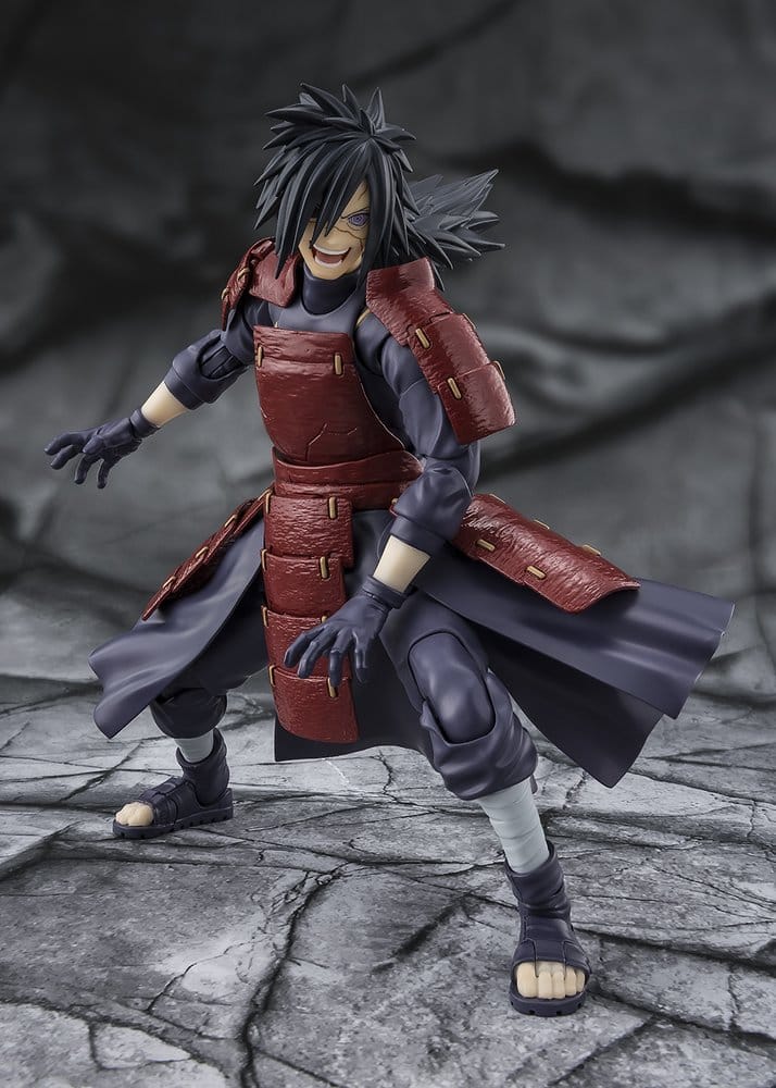 Naruto Shippuden S.H.Figuarts Action Figure Madara Uchiha Legend of Darkness 17 cm
