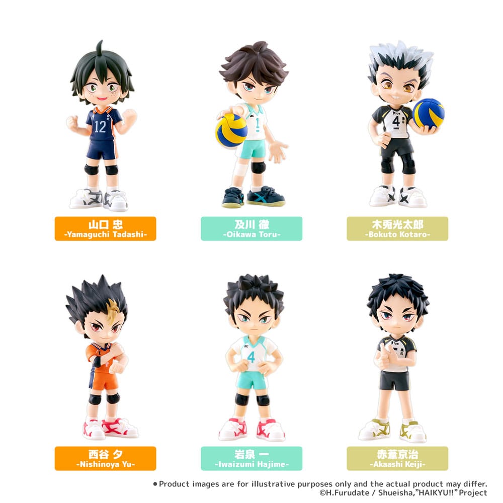 Haikyu!! PalVerse PVC Figures Vol.2 9 cm Assortment (6)