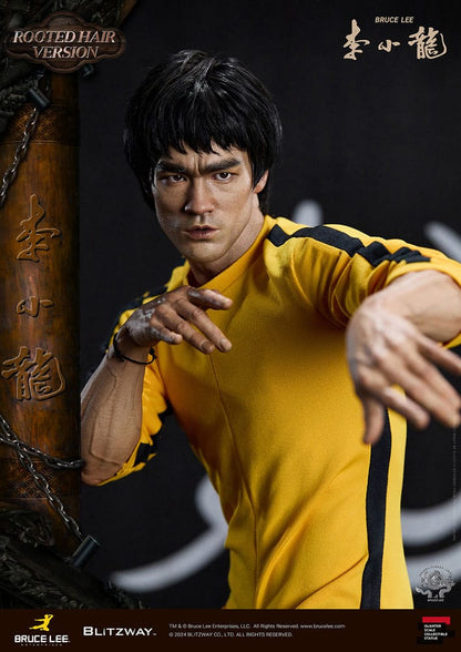 Bruce Lee Superb Scale Statue 1/4 50th Anniversary Tribute (Rooted Hair Version) 55 cm