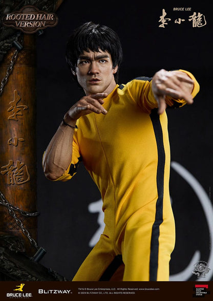Bruce Lee Superb Scale Statue 1/4 50th Anniversary Tribute (Rooted Hair Version) 55 cm
