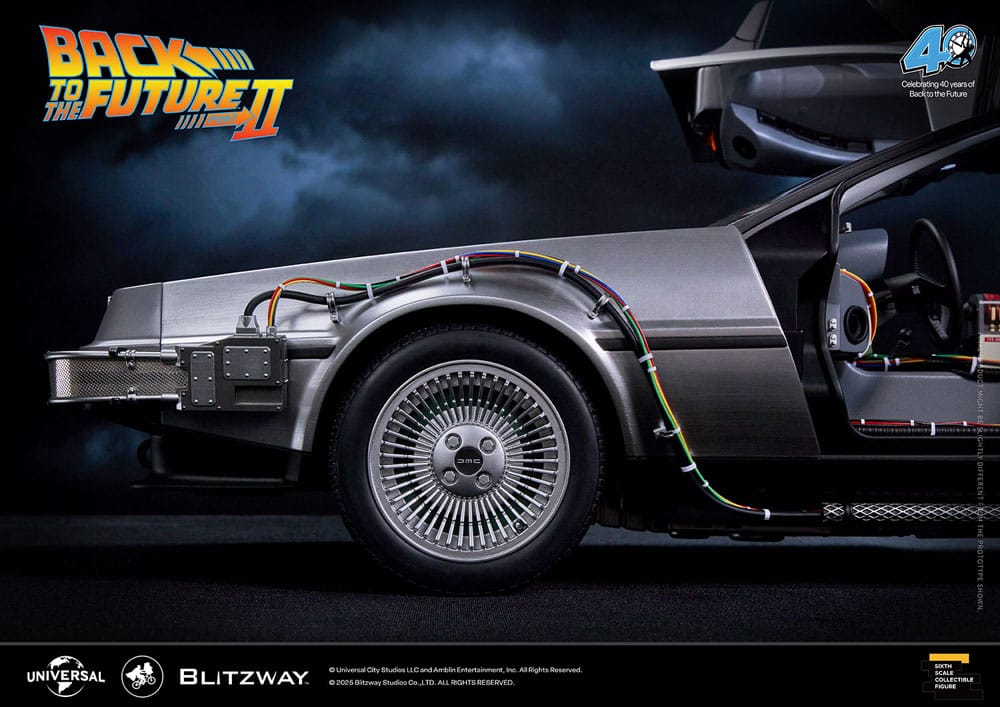 Back to the Future II Premium UMS vehicle 1/6 Time Machine 74 cm